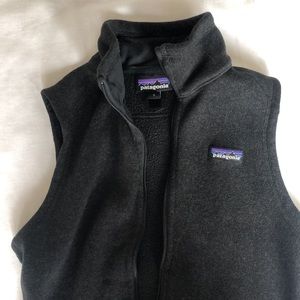 Patagonia Black Better Sweater Vest - womens/small